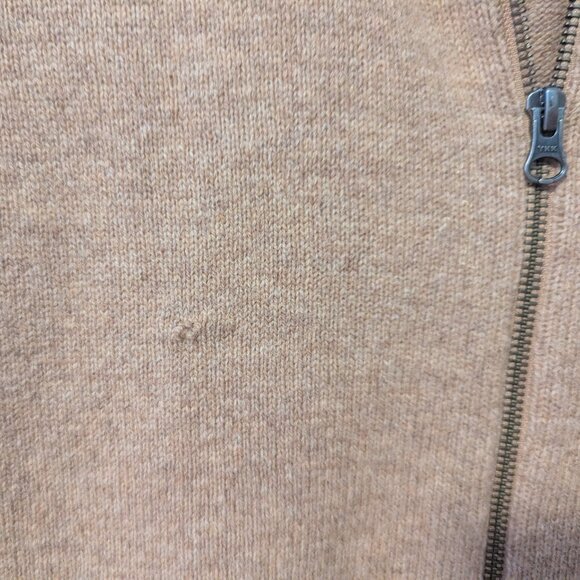 Woolrich Knit Wool Sweater Vest Zipper Grazing Sheep Heritagecore Preppy - Picture 6 of 8